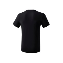 Erima Sport-Tshirt Basic Teamsport (100% Baumwolle) schwarz Herren
